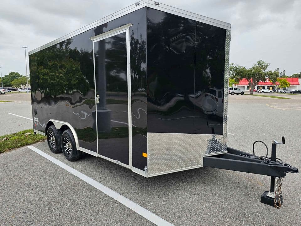 2024 8.5x16 Haulmark Transport Enclosed Trailer — trailer rental near Osprey FL